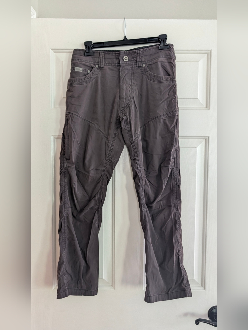 Kuhl Men's Gray-Taupe Cargo Pants